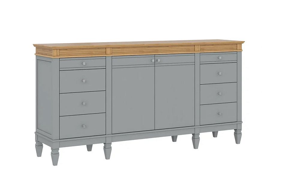 Комод "Ольса" 428; белый лак