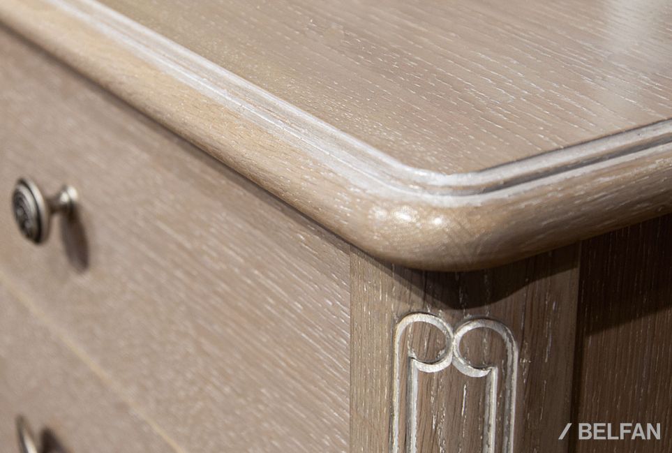 Тумба прикроватная "Катрин" массив и шпон дуба 5