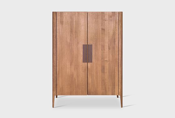 Тумба высокая "Бергамо" массив дуба 11