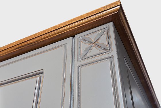 Шкаф-купе 2-х дверный "Brianson" массив и шпон дуба, МДФ 5