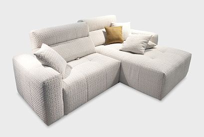 "Apollo Wide" диван с оттоманкой S; нераскл.; 1L+8R; правый; OW6733 2421 (гр. 3/Турция)