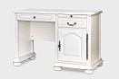 Стол письменный &quot;Давиль&quot; 1420  белая эмаль с золотой патиной 2
