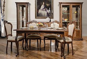 Шкаф с витриной "Алези 2"