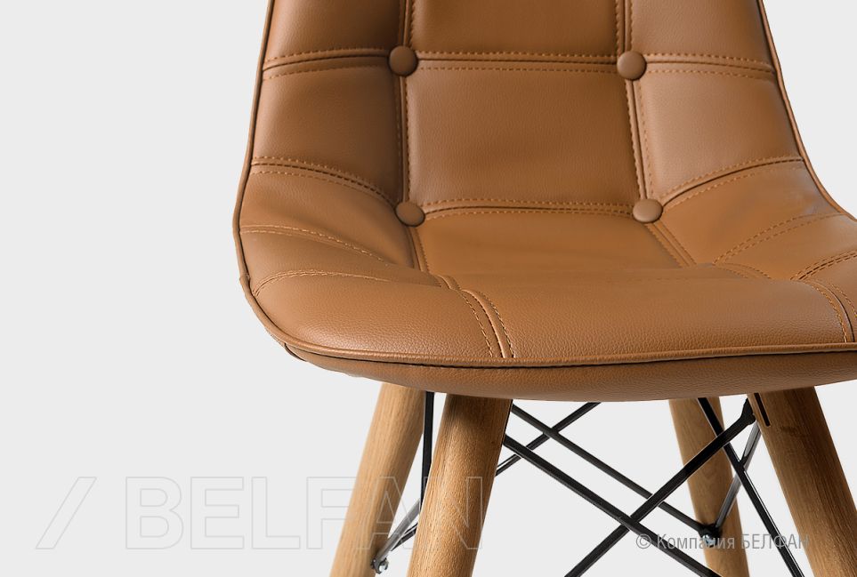 Стул "Ирвинг" мягкий массив дуба 4