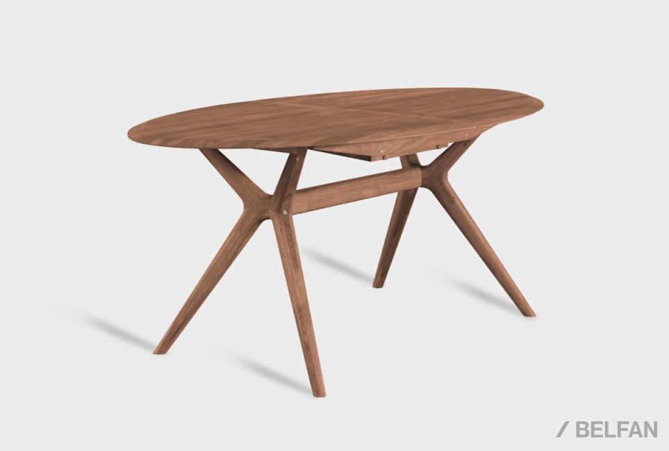 Стол обеденный "Кармен" (раскладной) массив дуба 2