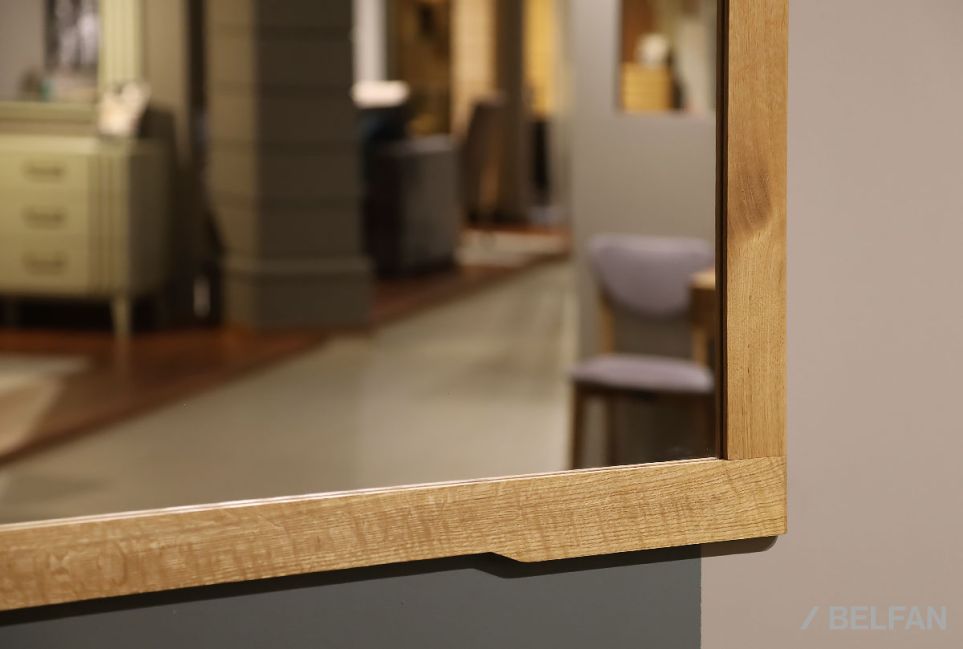 Зеркало "Elva" массив и шпон дуба 2