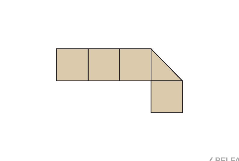 "Рафаэль" диван 4-х местный угловой 3