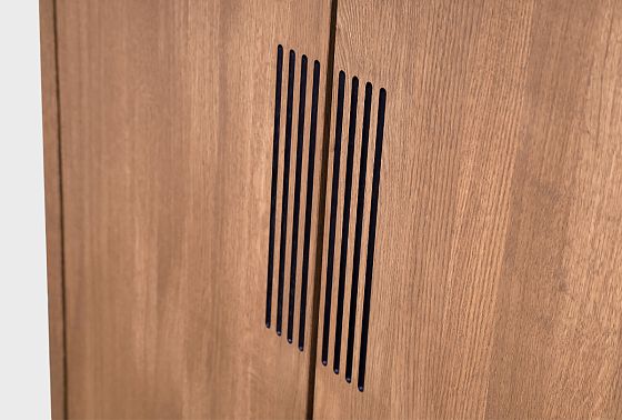 Тумба высокая "Бергамо" массив дуба 11