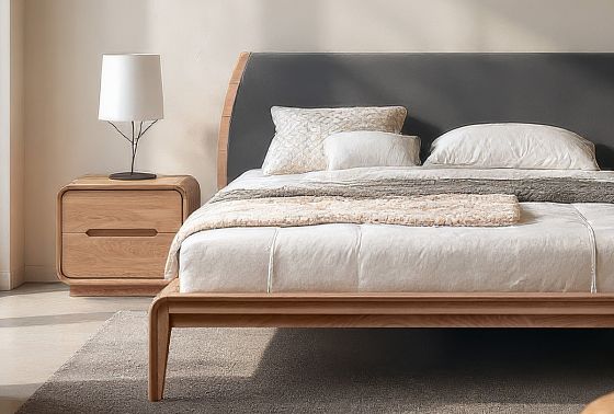 Кровать "Монблан" массив дуба 7