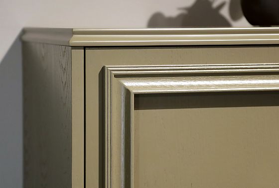 Тумба высокая "Сакраменто" массив и шпон дуба, МДФ 3