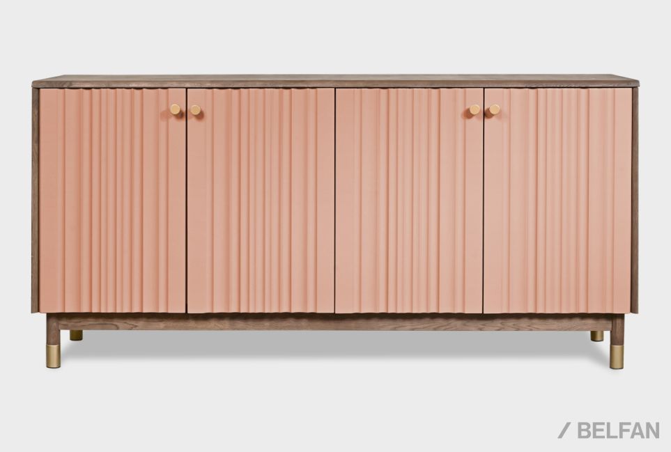 Тумба "Меридиан" 4 массив дуба, МДФ 2