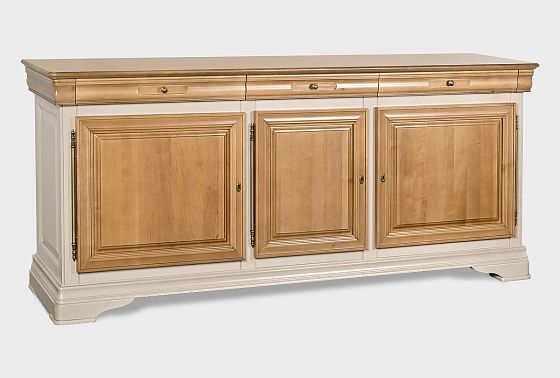 Тумба "Оливия" (широкая) массив и шпон ольхи 9