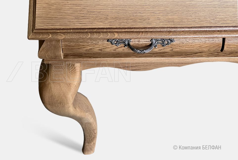 Стол туалетный "Оскар" массив и шпон дуба 6
