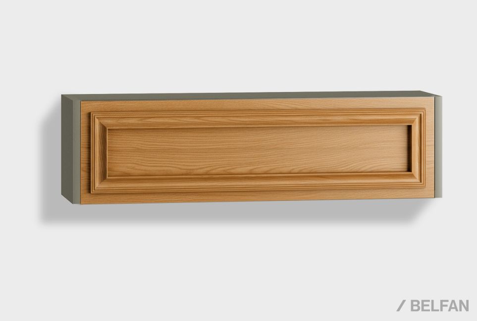 Тумба настенная "Сакраменто" массив и шпон дуба, МДФ 1