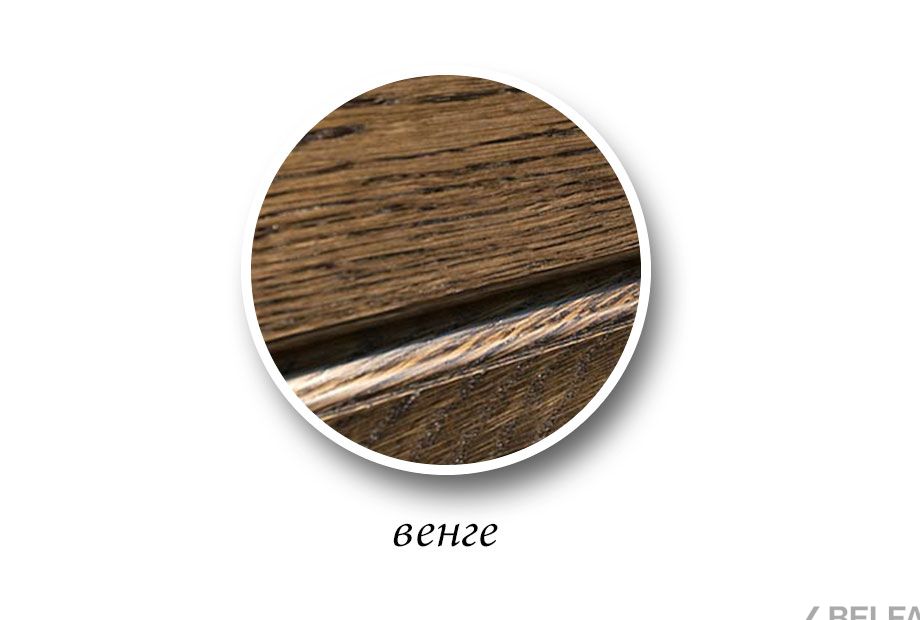 Тумба "Верди Люкс" (с вешалкой и зеркалом) массив и шпон дуба 1