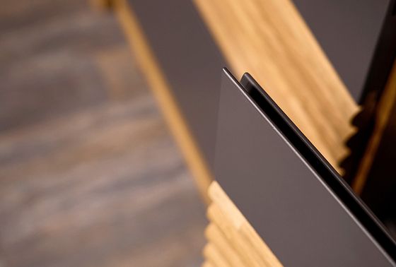 Тумба "Уоллстрит" 3 массив дуба, МДФ 6