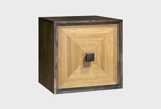 Модуль настенный "Cube Design" 1 массив и шпон дуба 2