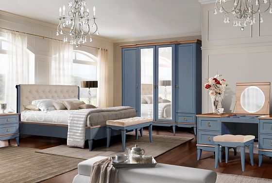 Стол туалетный "Стюарт" (2 тумбы) массив и шпон дуба 5