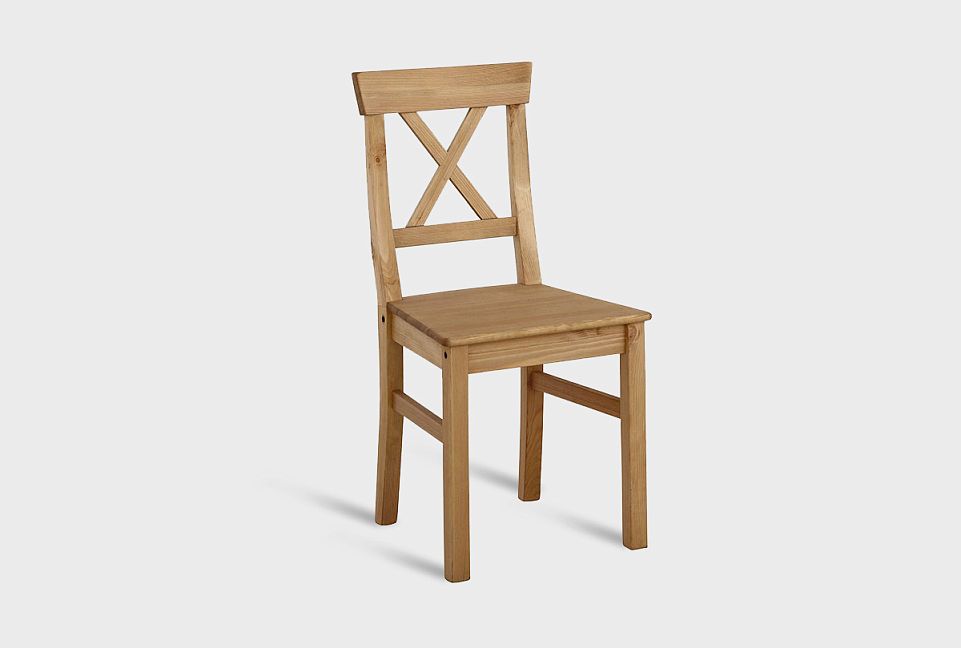 Стул "Хельсинки"; белый воск+антик