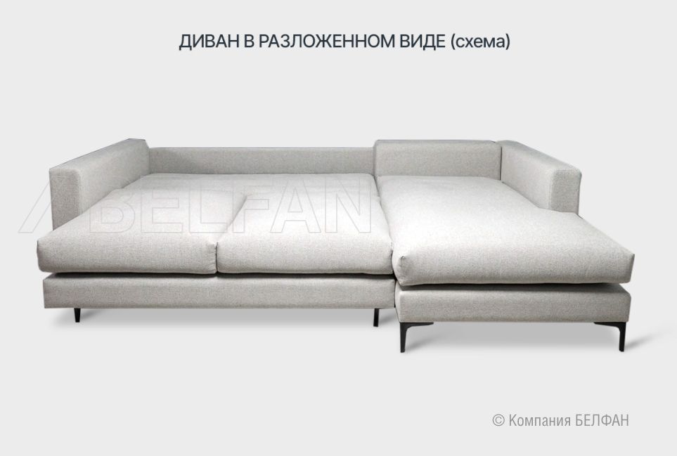 "Мэттью" диван с оттоманкой 4