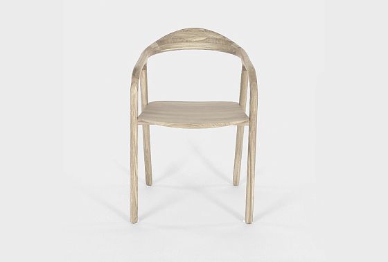 Стул "Лугано" с подлокотниками массив берёзы 4