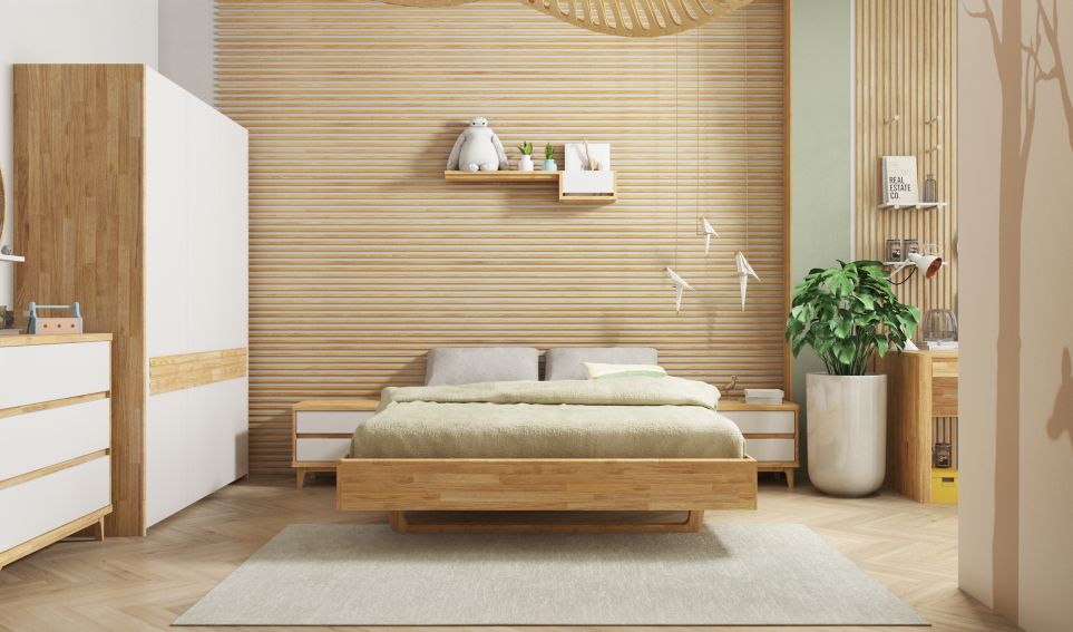 Кровать "Wallstreet" (без изголовья) массив дуба 2