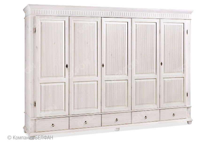Шкаф "Хельсинки-5-GT-М" массив сосны 1