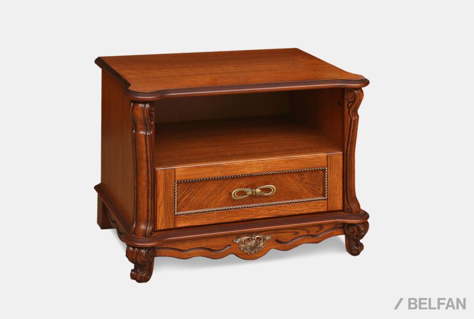 Тумба под ТВ "Алези 1" массив и шпон дуба 1