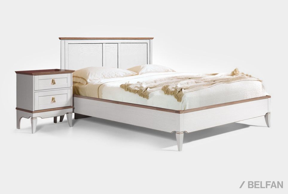 Кровать "Стюарт" массив и шпон дуба 1