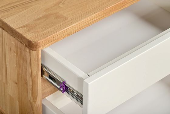 Тумба прикроватная "Wallstreet" массив дуба, МДФ 14