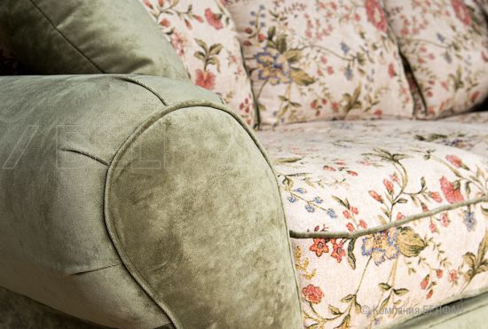 "Рафаэль" диван 4-х местный с оттоманкой 17