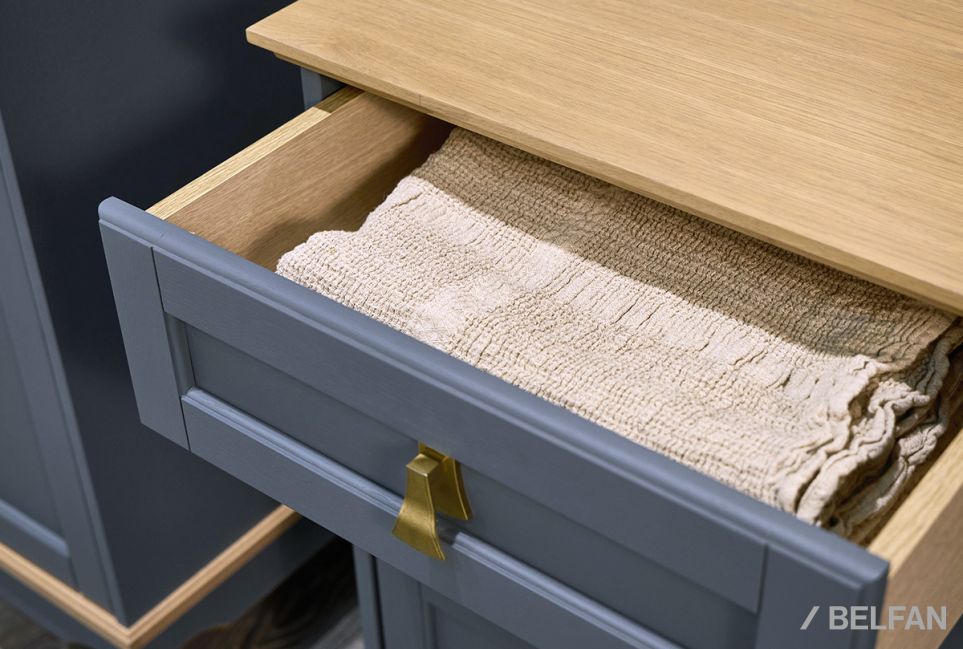 Тумба прикроватная "Стюарт" массив и шпон дуба 5