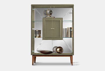 Тумба высокая "Сакраменто" (стекло)