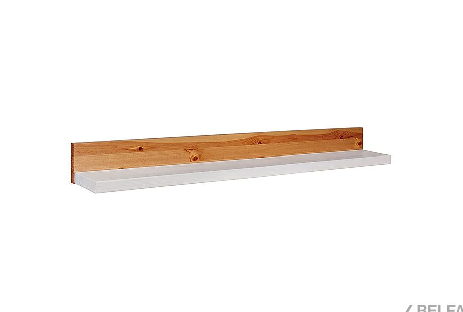 Настенная полка "Бостон" массив сосны 1