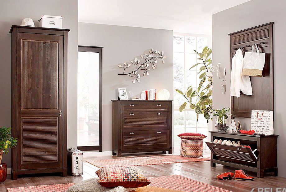 Тумба для обуви "Рауна" 21 массив сосны 4