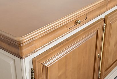 Тумба "Оливия" (широкая); *ММ-348-22; пудра