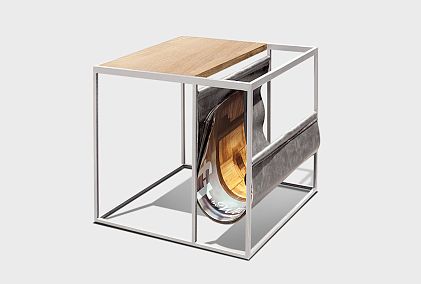 Стол журнальный "Art Collection" c газетницей