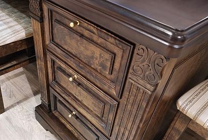 Стол компьютерный "Престиж"; ГМ 5971-01; левый; беловежский орех