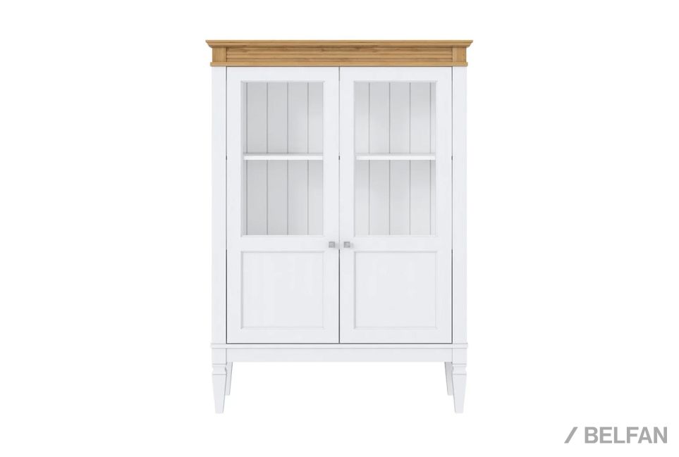 Шкаф для посуды "Ольса" 20 массив сосны 2