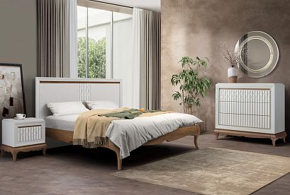 Комод "Армония" (узкий); *ММ-434-04-2; айвори+классик Комод "Армония" (узкий); *ММ-434-04-2; айвори+классик