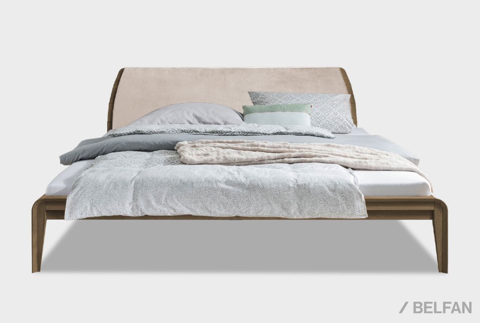 Кровать "Монблан" массив дуба 1