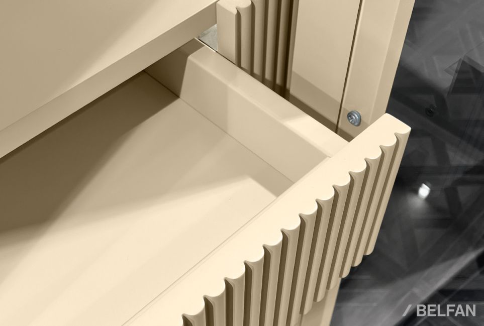 Витрина 1-но дверная "Avenue" (правая) шпон дуба, МДФ, металл 6