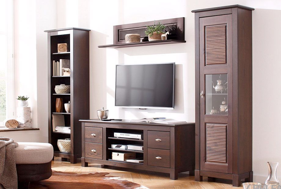 Шкаф для посуды "Рауна" 10 массив сосны 3