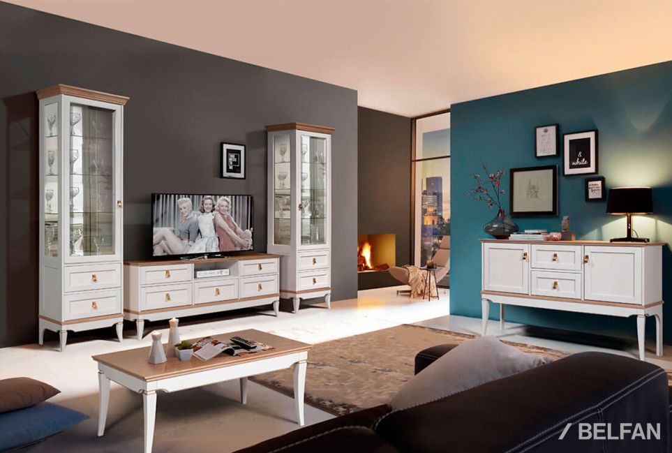 Стол журнальный "Стюарт" массив и шпон дуба 2