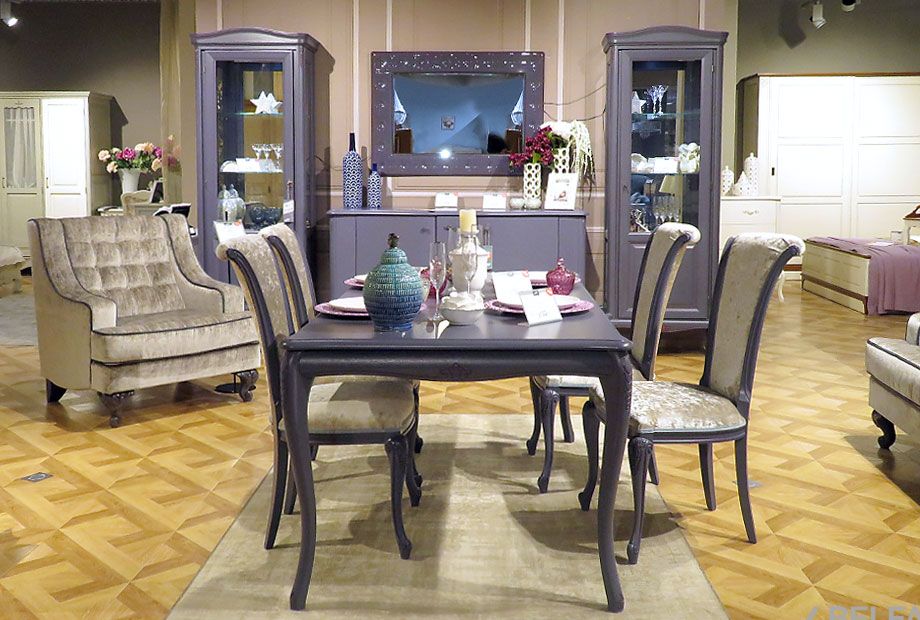 Стол обеденный "Fleuron" массив и шпон бука 4