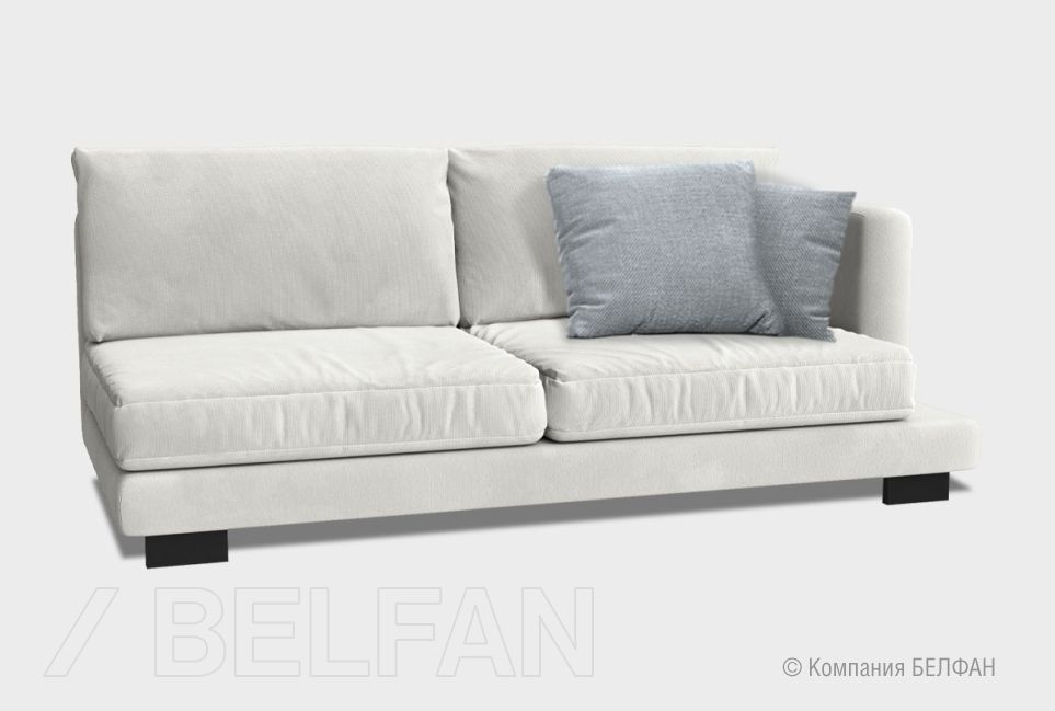 "Леформ" секция 2-х местная с подлокотником 1