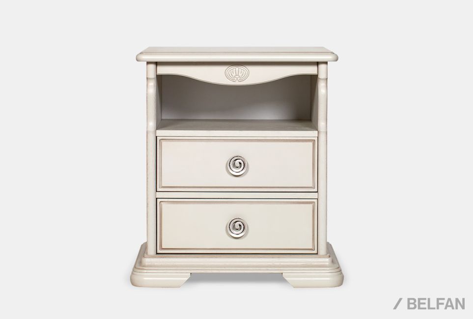 Тумба прикроватная "Лика" массив и шпон дуба 1