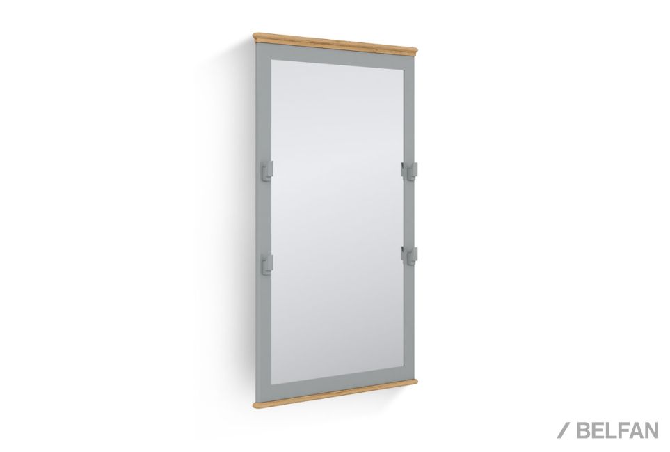 Зеркало настенное "Рандеву" 160 массив сосны 1