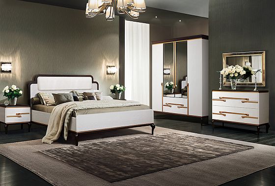 Шкаф для одежды "Мадлен" массив и шпон дуба 4