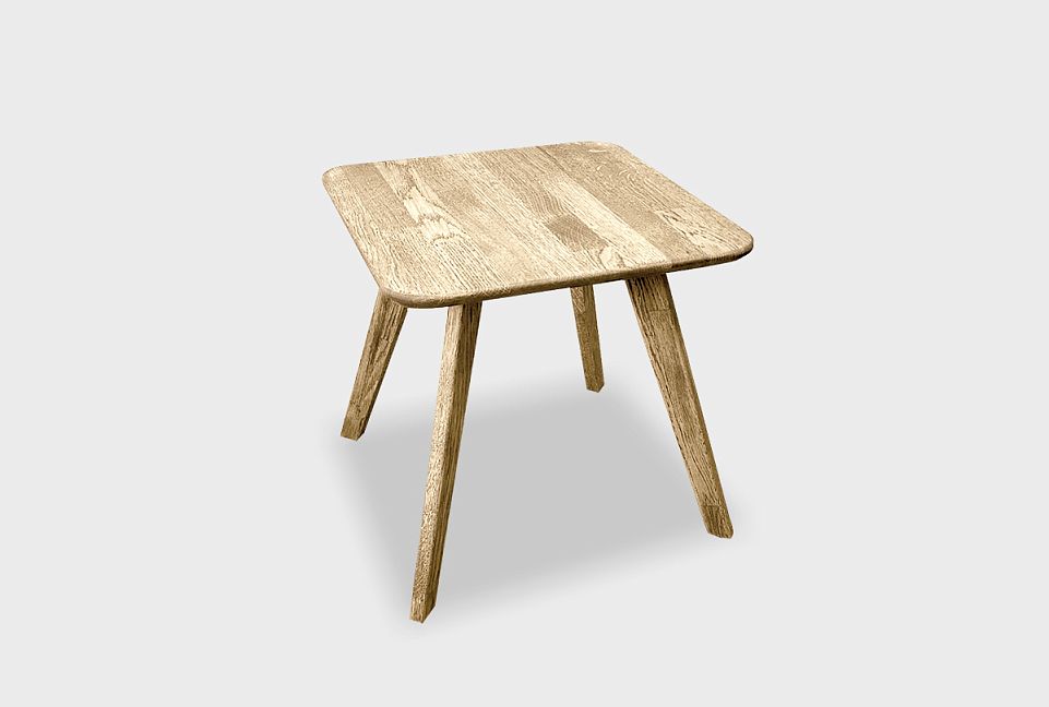 Стол журнальный "Art Collection" квадратный 261; графит